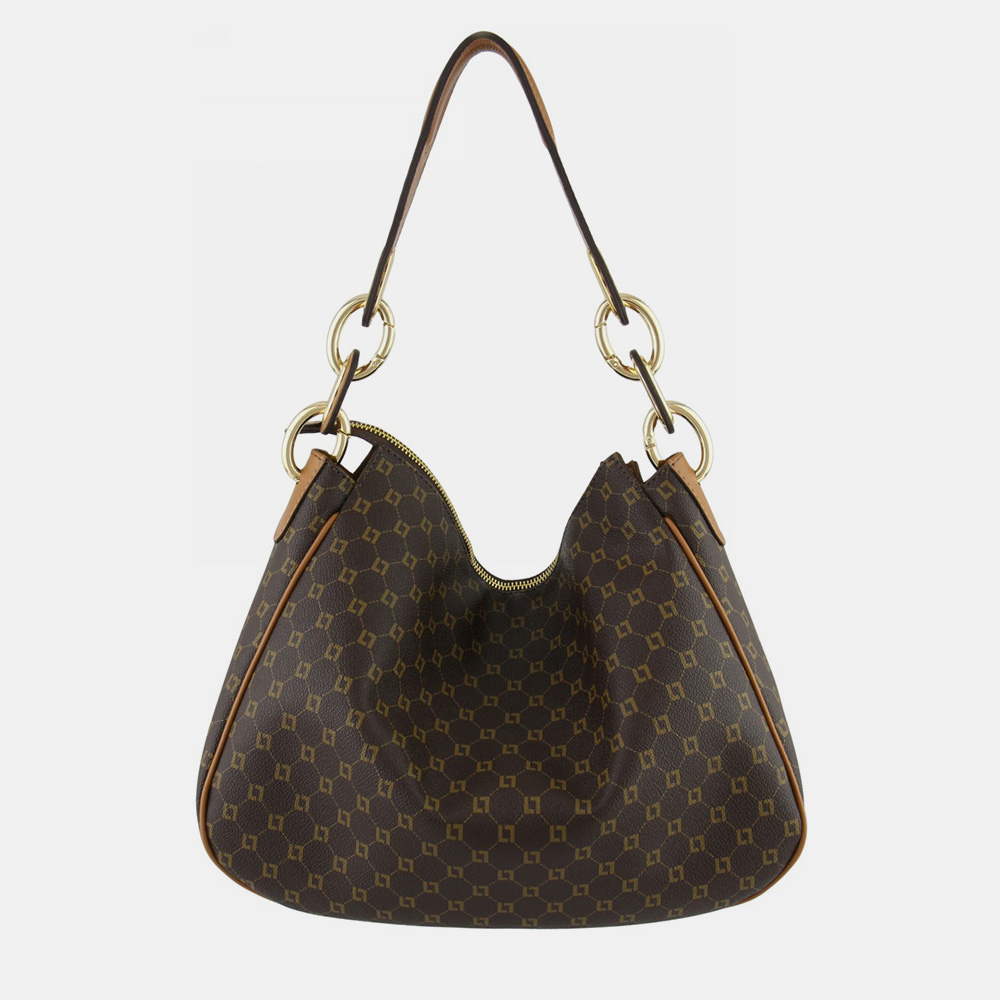 BOLSA HOBO GRANDE MONOGRAMA MOCCA - 1