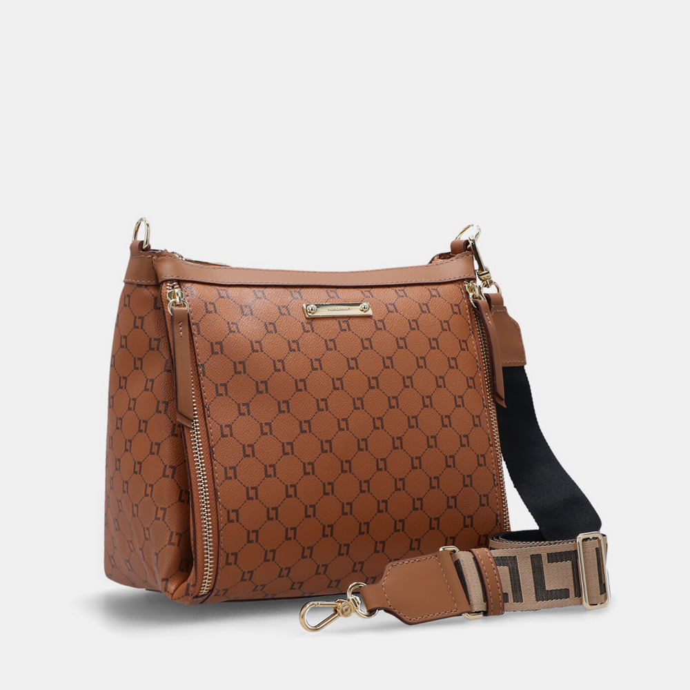 BOLSA TIRACOLO MONOGRAMA CAMEL BOLSA TIRACOLO MONOGRAMA CAMEL - 2