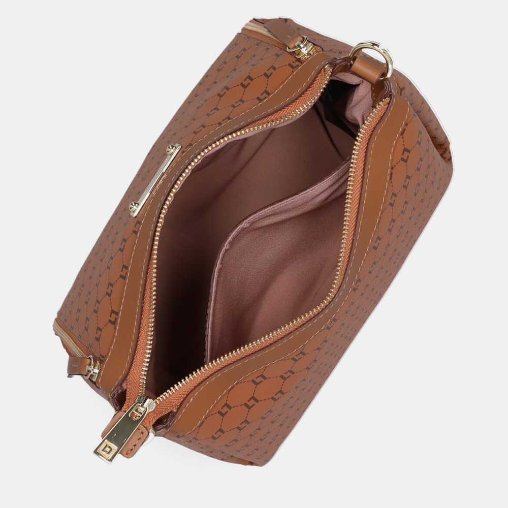 BOLSA TIRACOLO MONOGRAMA CAMEL BOLSA TIRACOLO MONOGRAMA CAMEL - 3