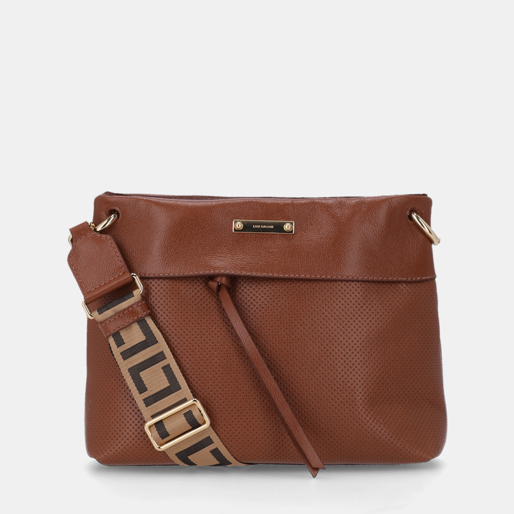 BOLSA TIRACOLO FLY PERFORATO ÂMBAR - 0