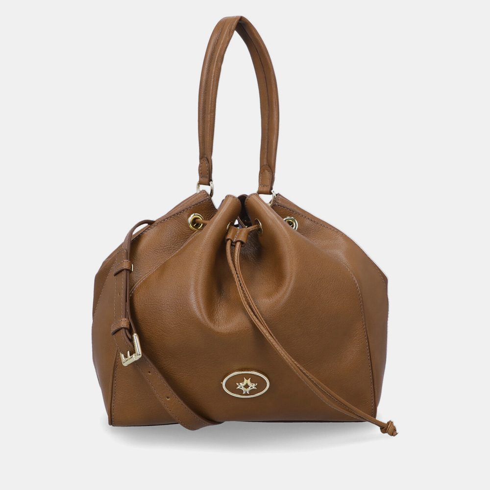 BOLSA BUCKET GRANDE MONTENAPOLEONE ÂMBAR BOLSA BUCKET GRANDE MONTENAPOLEONE ÂMBAR - 0