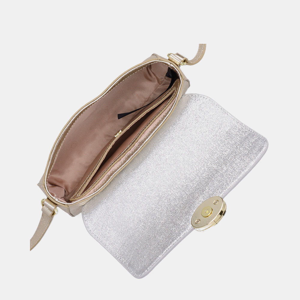 BOLSA SATCHEL PEQUENA VÊNUS OURO BOLSA SATCHEL PEQUENA VÊNUS OURO - 3