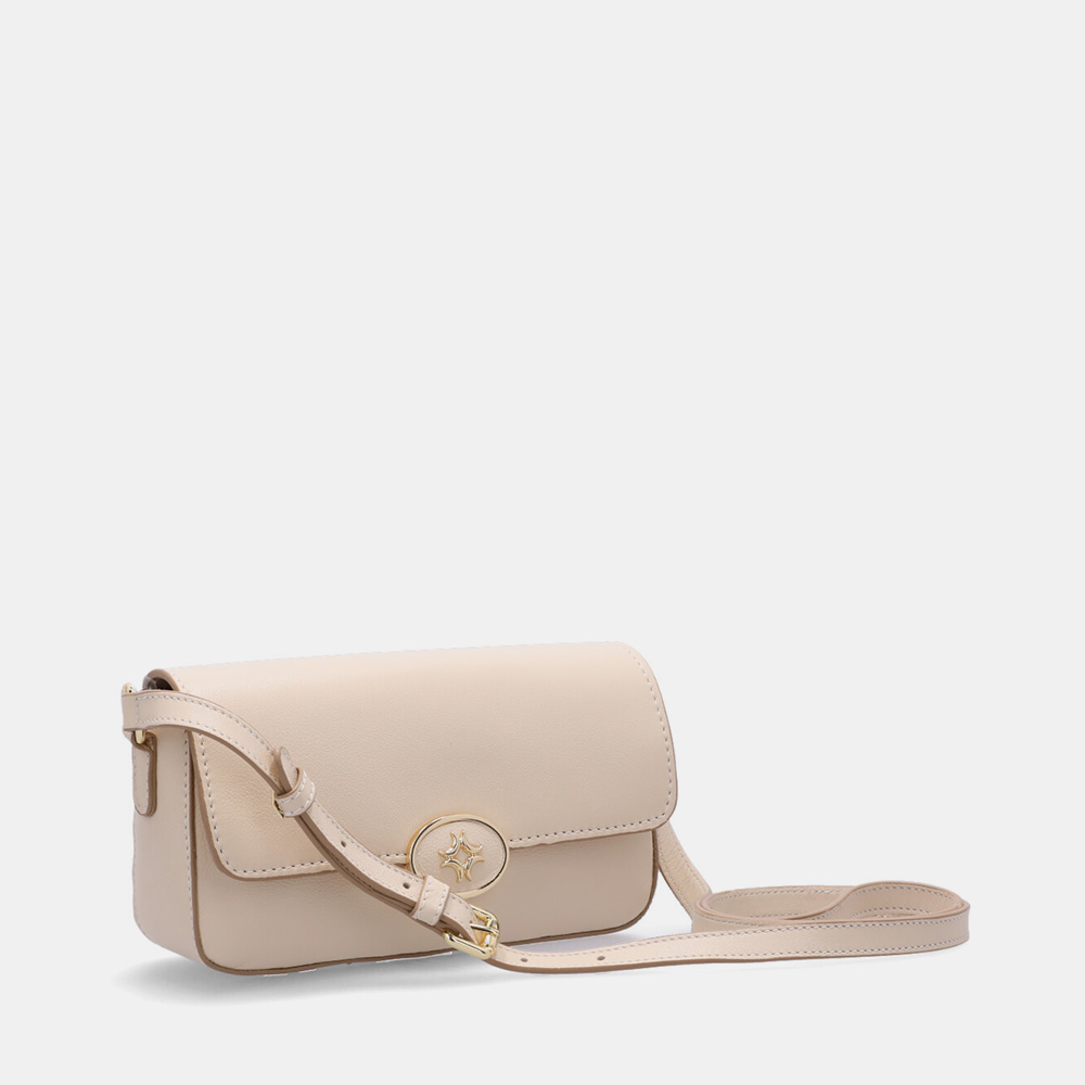 BOLSA SATCHEL PEQUENA SAARA MARFIM - 2