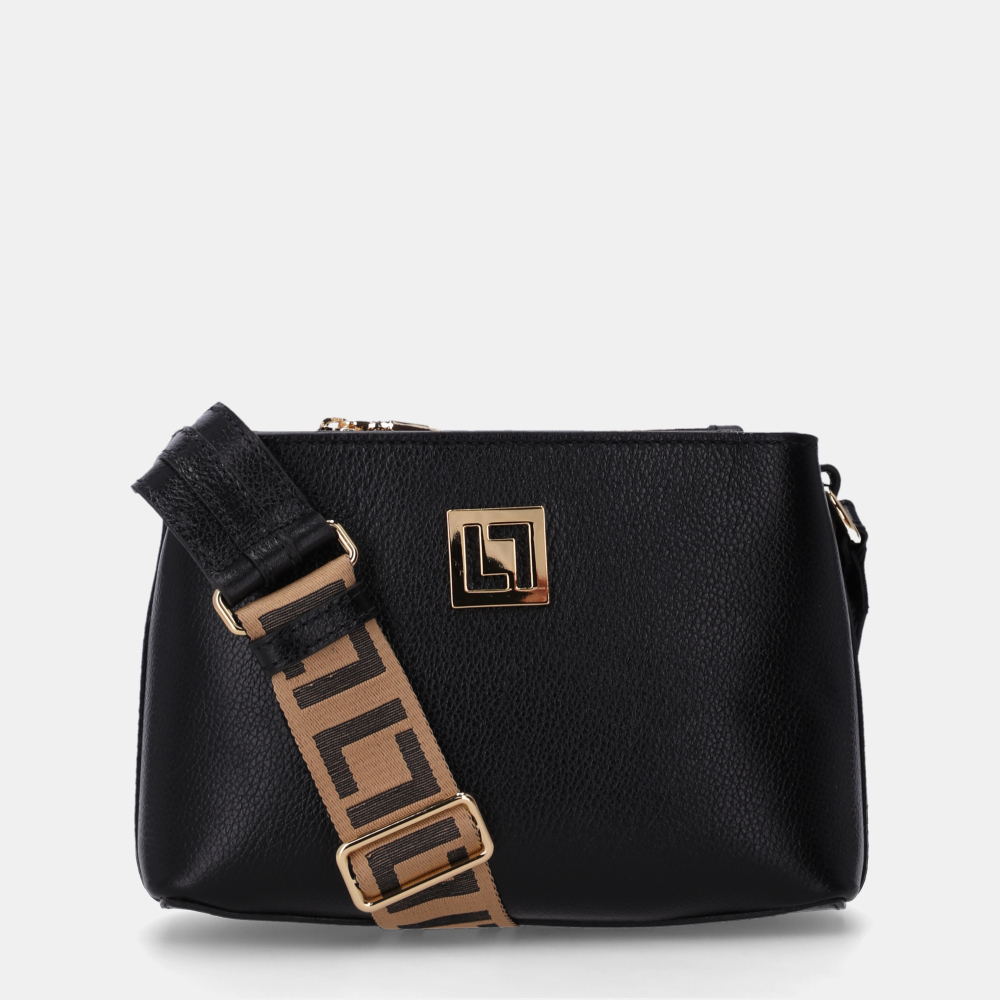 BOLSA SELENA TIRACOLO PEQUENA NEW RIDGE PRETO - 0