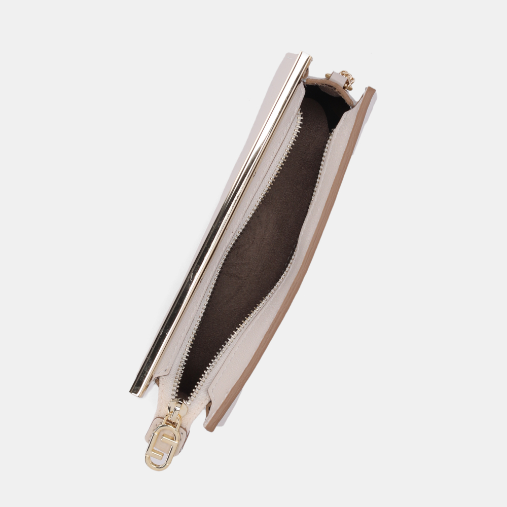 BOLSA CLUTCH PEQUENA SAARA PANNA - 4