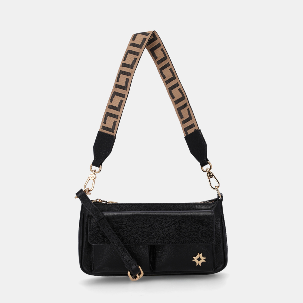 BOLSA BAGUETE PEQUENA NEW RIDGE PRETO BOLSA BAGUETE PEQUENA NEW RIDGE PRETO - 0