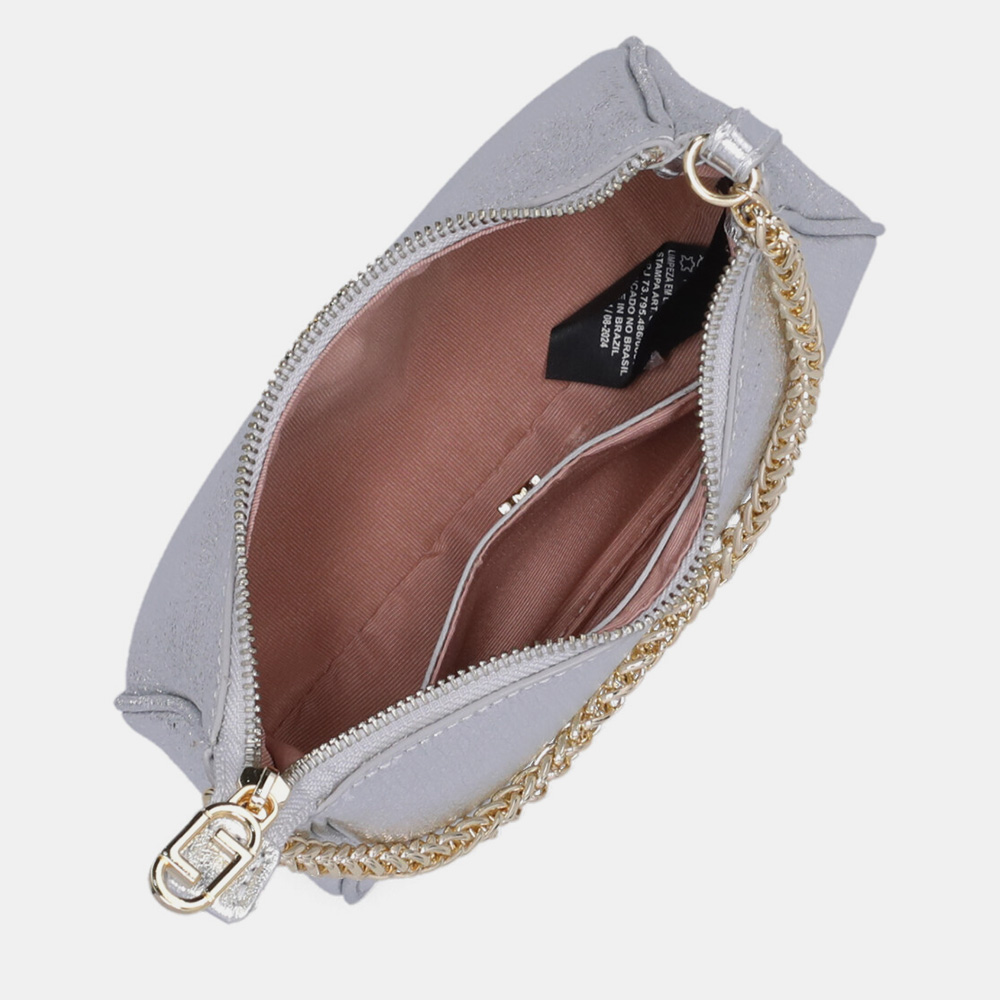 BOLSA TIRACOLO VÊNUS PRATA - 3