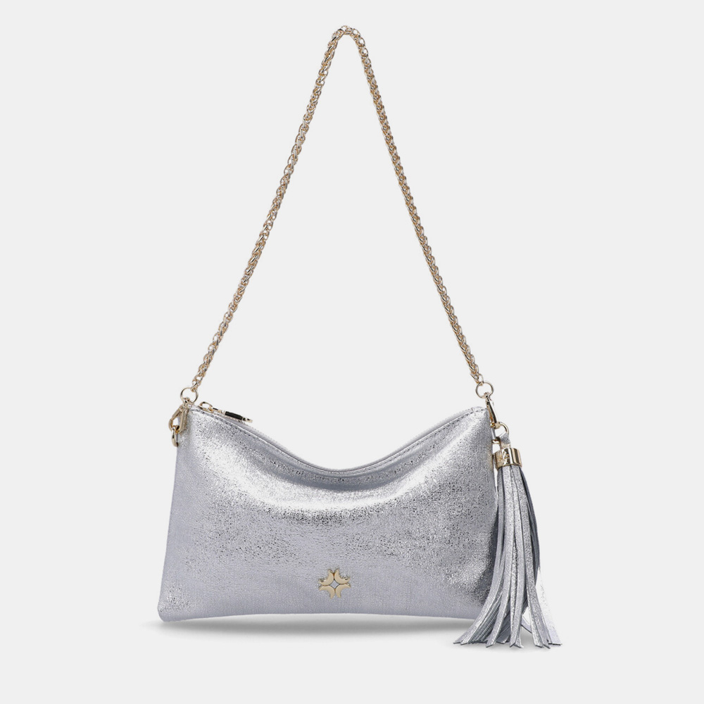 BOLSA CLUTCH PEQUENA VÊNUS PRATA BOLSA CLUTCH PEQUENA VÊNUS PRATA - 0