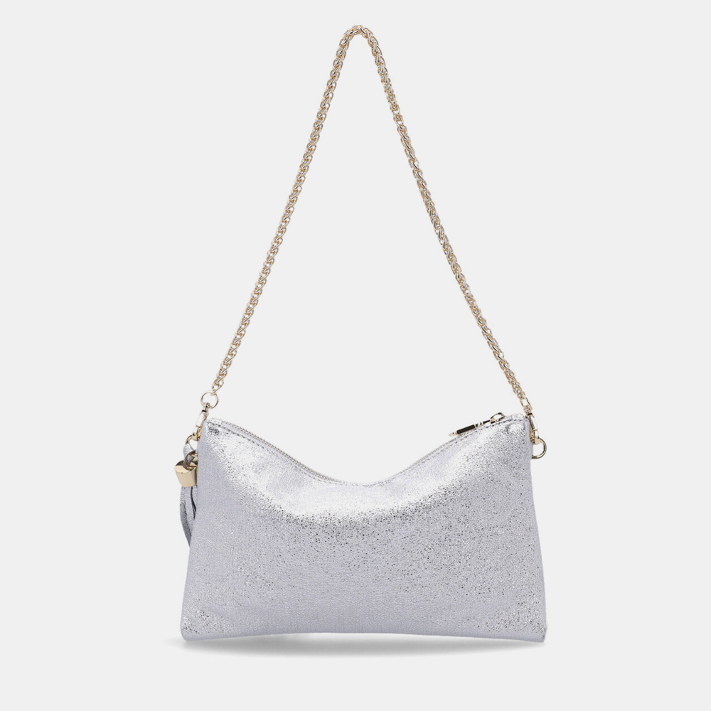 BOLSA CLUTCH PEQUENA VÊNUS PRATA BOLSA CLUTCH PEQUENA VÊNUS PRATA - 1