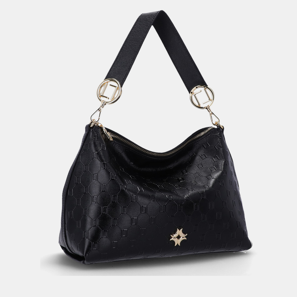 BOLSA HOBO GRANDE LUX PRETO BOLSA HOBO GRANDE LUX PRETO - 0