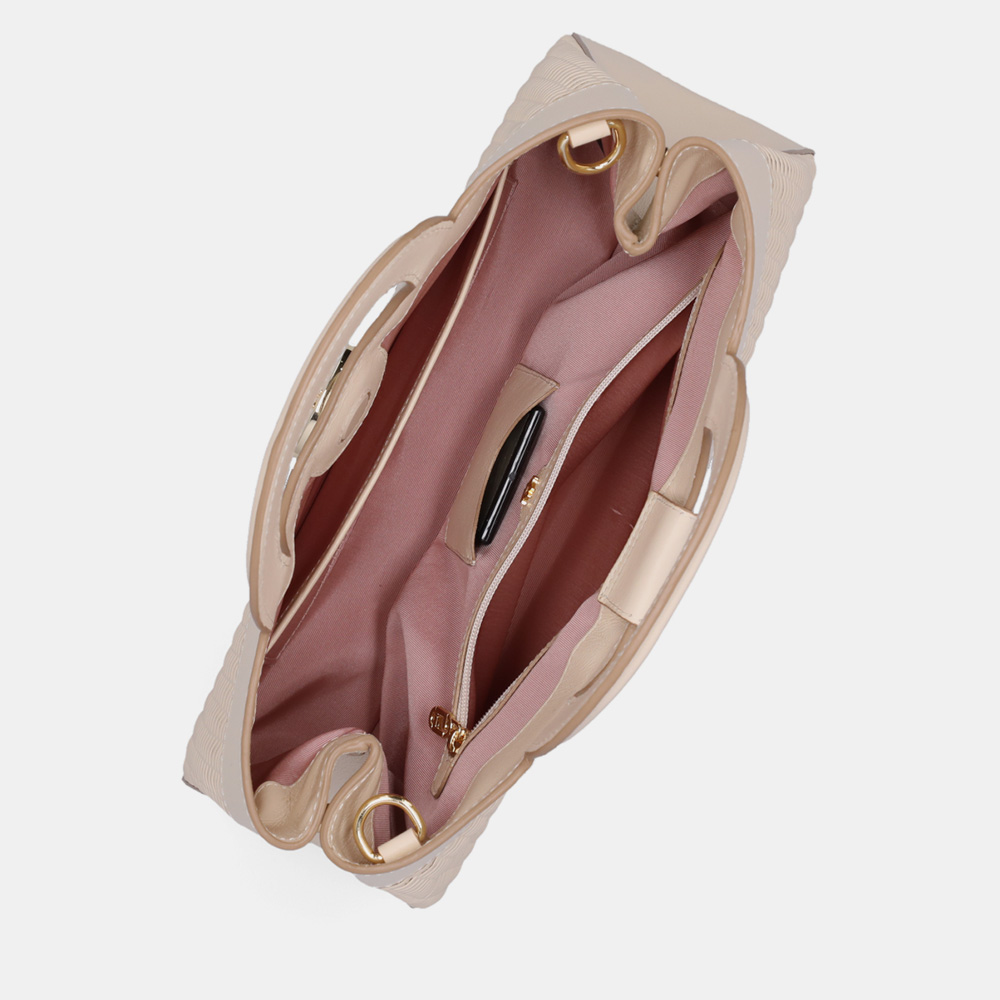 BOLSA TOTE GRANDE TEAR MARFIM BOLSA TOTE GRANDE TEAR MARFIM - 3