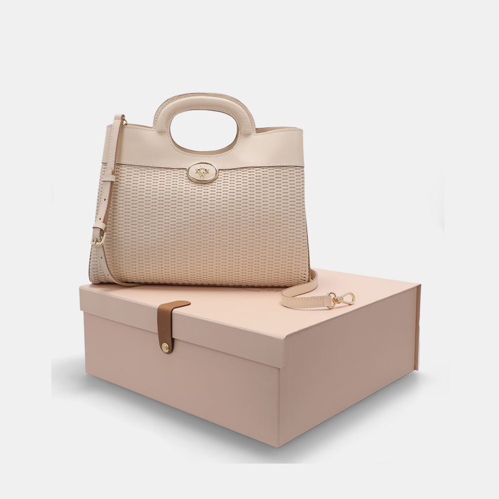 BOLSA TOTE GRANDE TEAR MARFIM BOLSA TOTE GRANDE TEAR MARFIM - 5