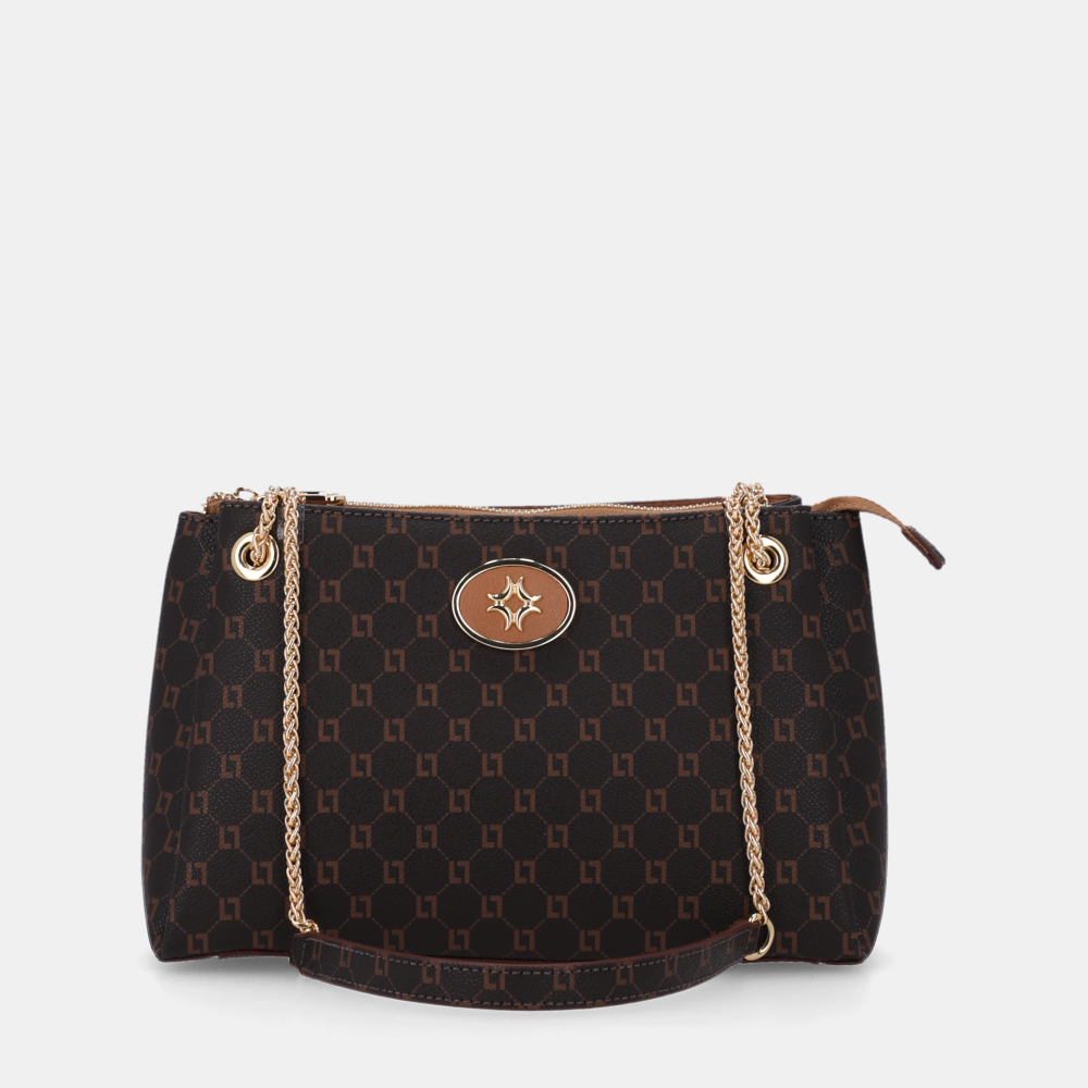 BOLSA TOTE MÉDIA MONOGRAMA LL MOCCA - 0