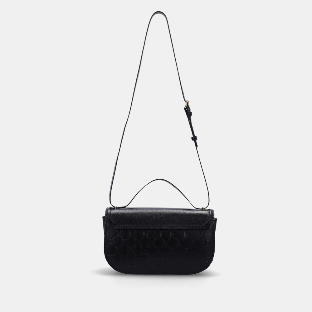 BOLSA SATCHEL PEQUENA LUX PRETO - 6