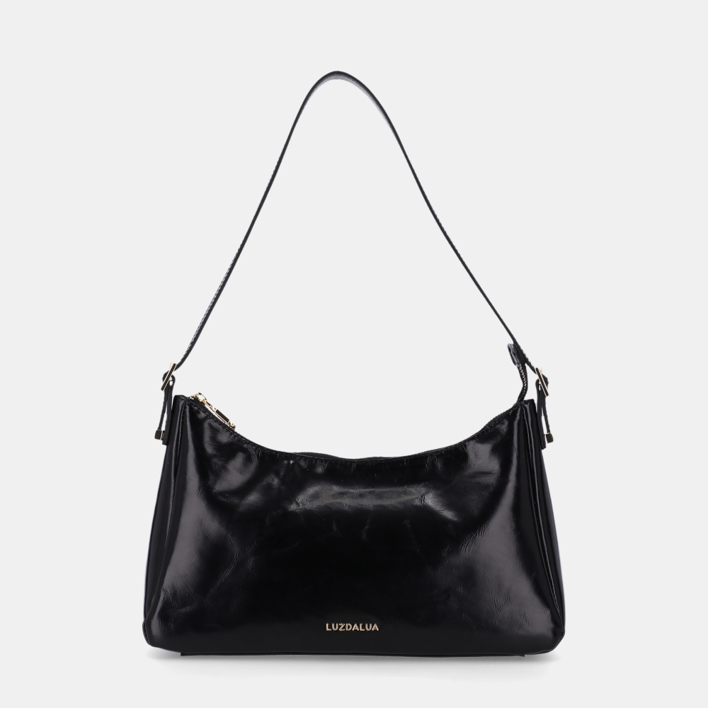 BOLSA HOBO MÉDIA MURANO PRETO - 0