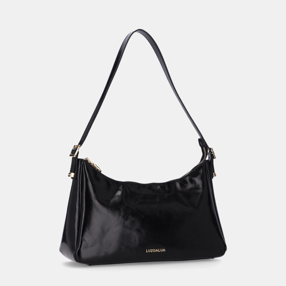 BOLSA HOBO MÉDIA MURANO PRETO - 2