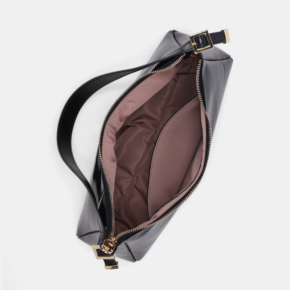 BOLSA HOBO MÉDIA MURANO PRETO - 3