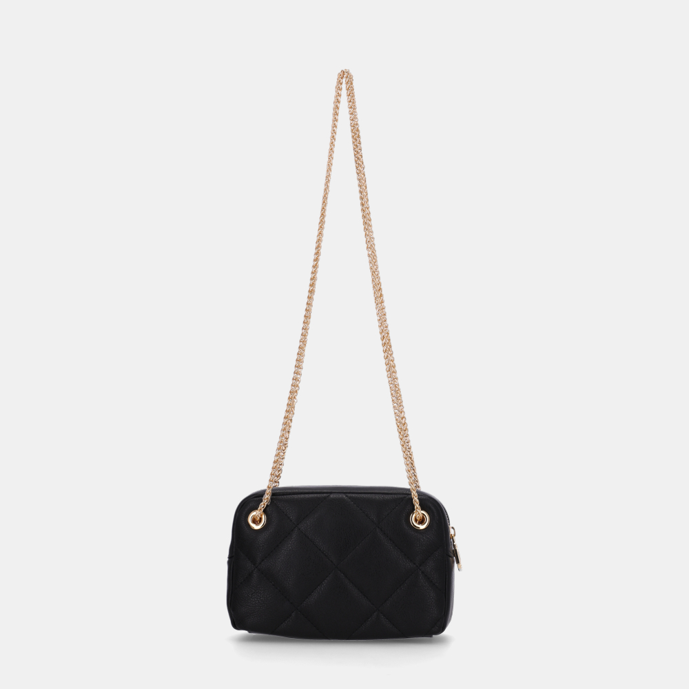 BOLSA TIRACOLO PEQUENA SAARA PRETO - 1