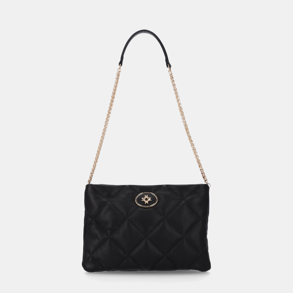 BOLSA TIRACOLO MÉDIA SAARA PRETO - 0