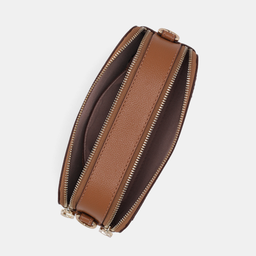 BOLSA TIRACOLO PEQUENA NEW RIDGE AMÊNDOA - 2000705