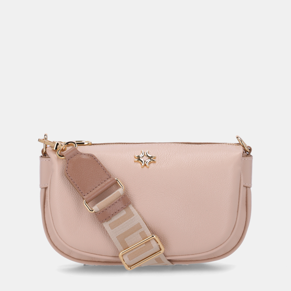BOLSA TIRACOLO PEQUENA NEW RIDGE BEGE - 0