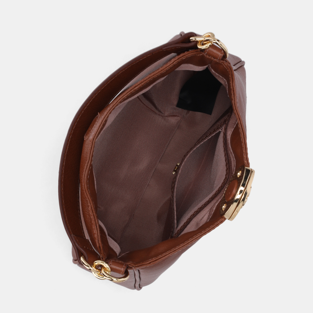 BOLSA HOBO PEQUENA ATACAMA ÂMBAR - 3