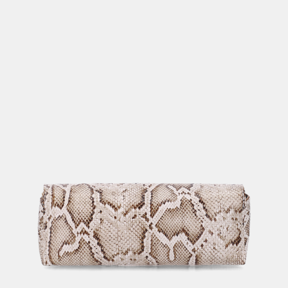 BOLSA CLUTCH PEQUENA SNAKE PANNA - 1