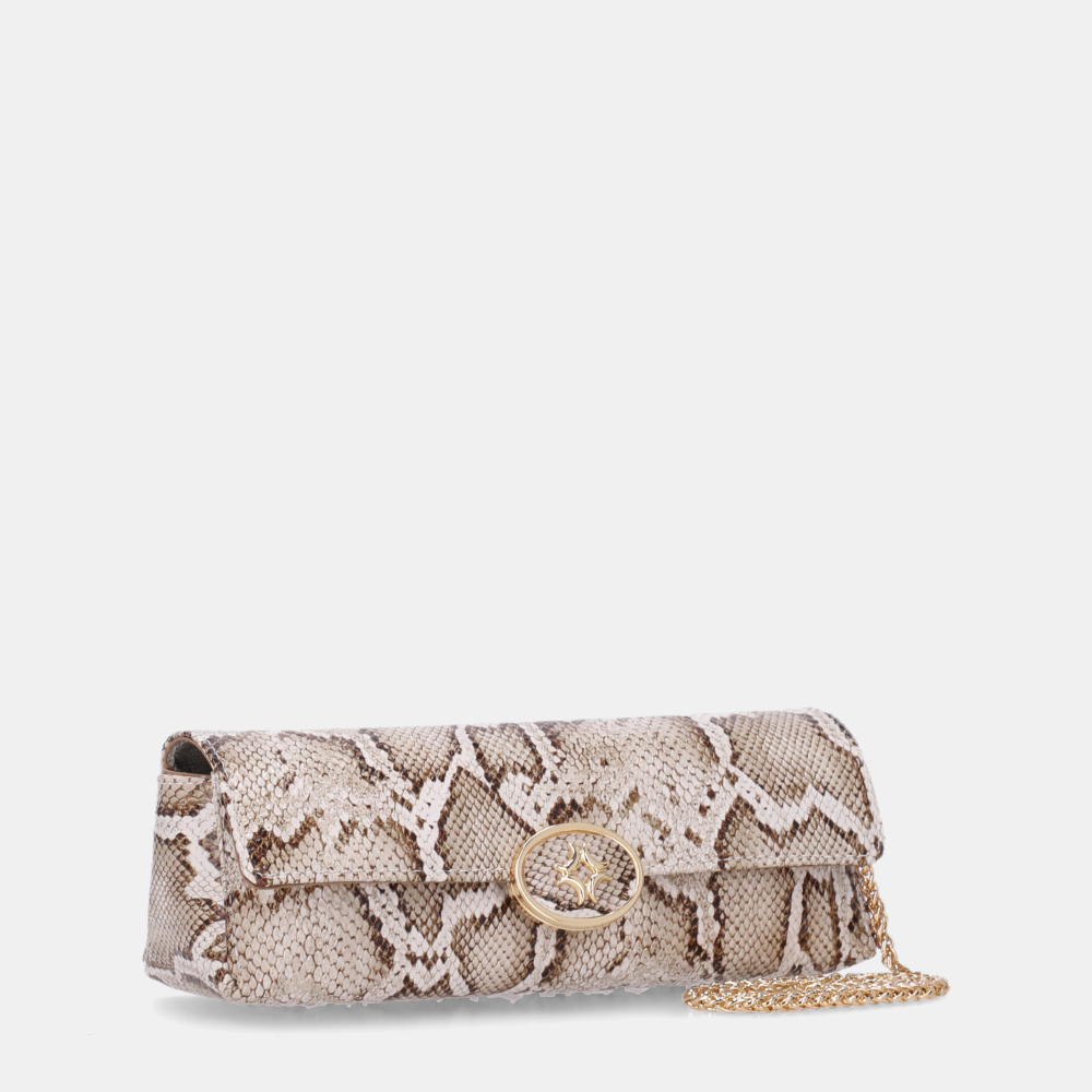 BOLSA CLUTCH PEQUENA SNAKE PANNA BOLSA CLUTCH PEQUENA SNAKE PANNA - 2
