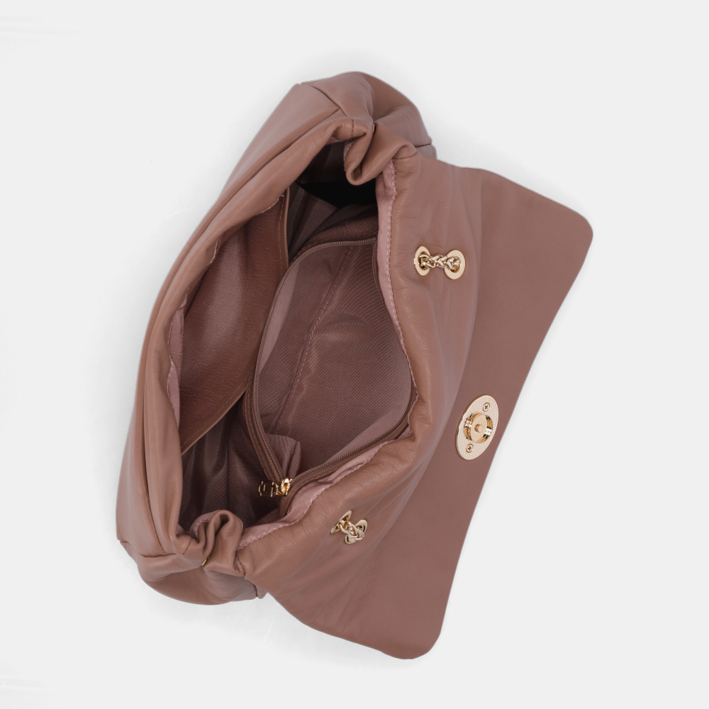 BOLSA SATCHEL GRANDE SAARA MOUSSE BOLSA SATCHEL GRANDE SAARA MOUSSE - 3
