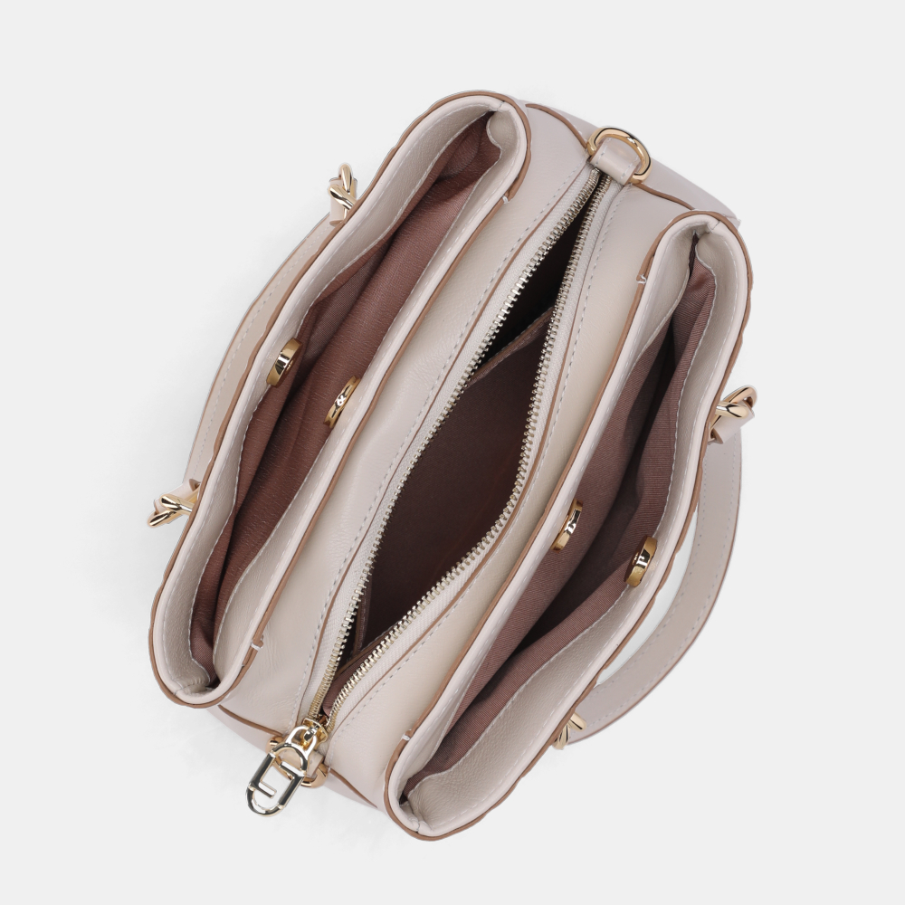 BOLSA TOTE MÉDIA SAARA PANNA BOLSA TOTE MÉDIA SAARA PANNA - 3