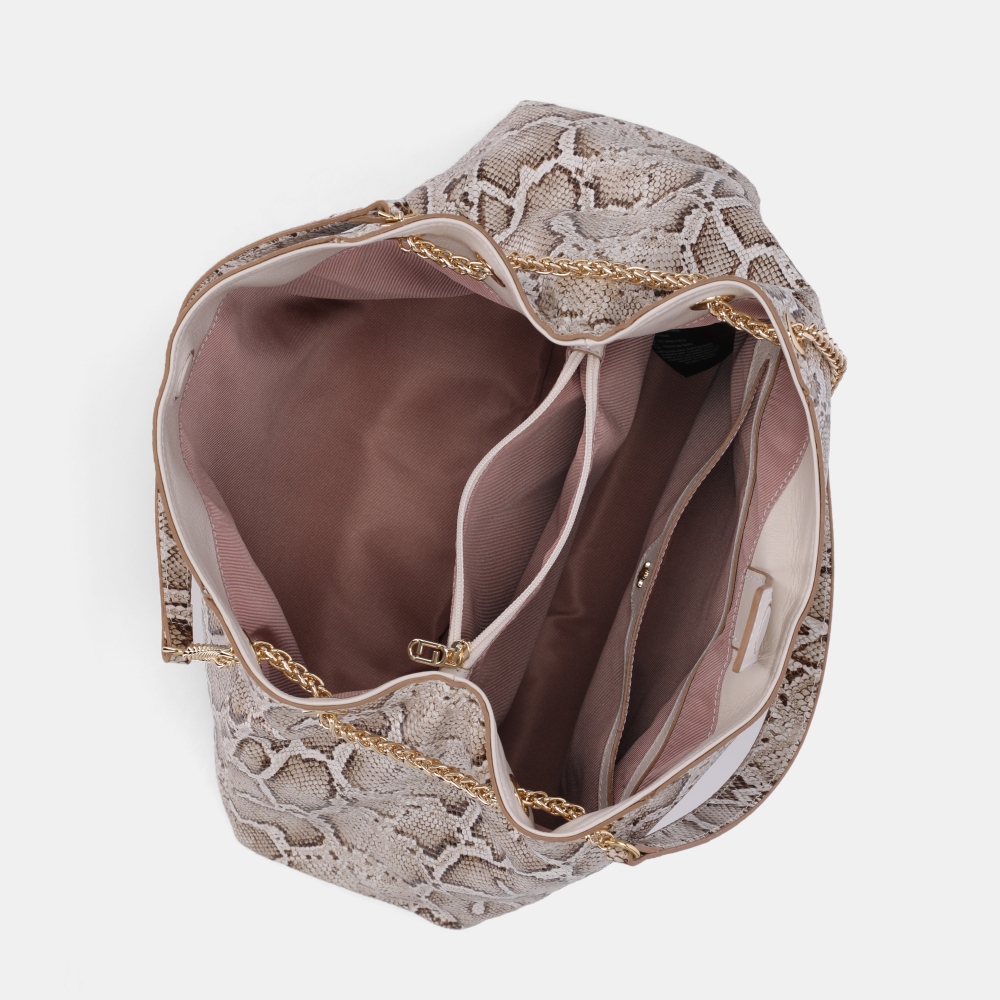 BOLSA HOBO GRANDE SNAKE PANNA BOLSA HOBO GRANDE SNAKE PANNA - 3