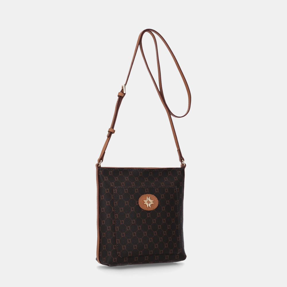 BOLSA TIRACOLO PEQUENA MONOGRAMA LL MOCCA BOLSA TIRACOLO PEQUENA MONOGRAMA LL MOCCA - 2