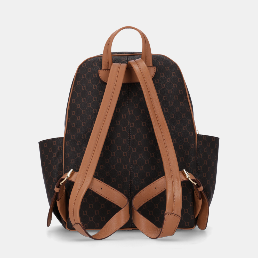 MOCHILA EXTRA GRANDE MONOGRAMA LL MOCCA - 1
