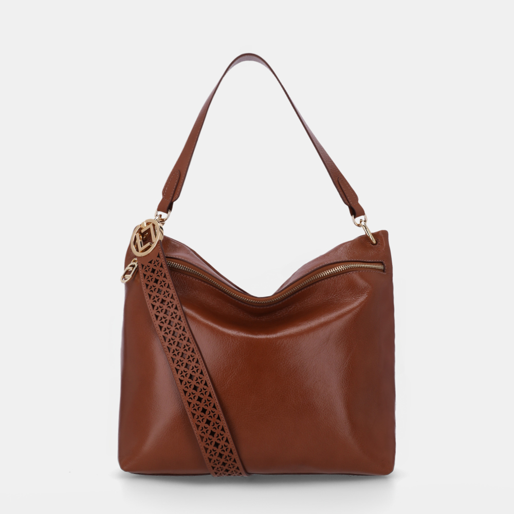 BOLSA HOBO GRANDE ATACAMA ÂMBAR - 0