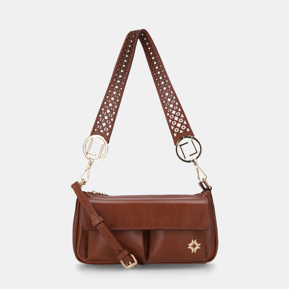 BOLSA BAGUETE PEQUENA ATACAMA ÂMBAR - 0