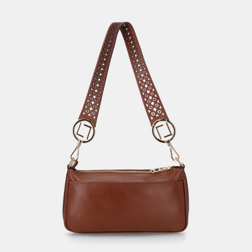 BOLSA BAGUETE PEQUENA ATACAMA ÂMBAR - 1