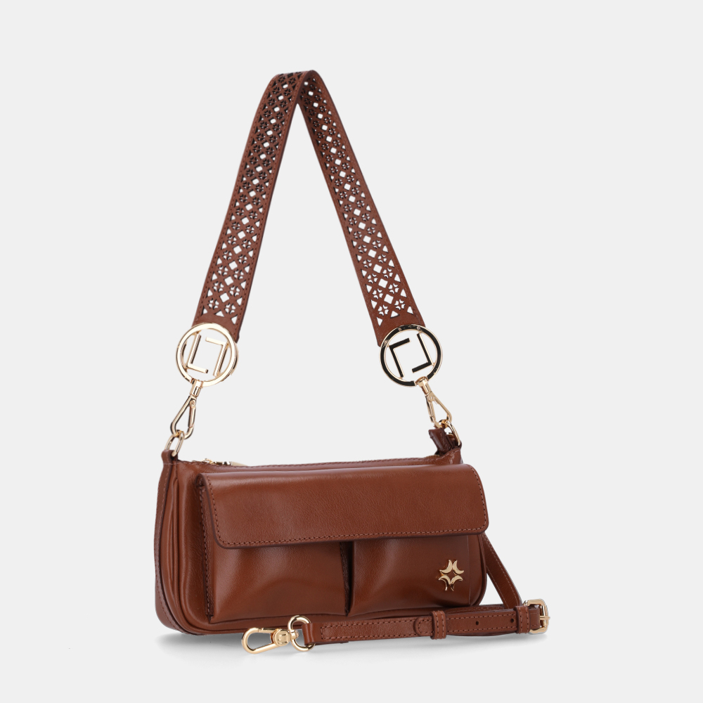 BOLSA BAGUETE PEQUENA ATACAMA ÂMBAR - 2