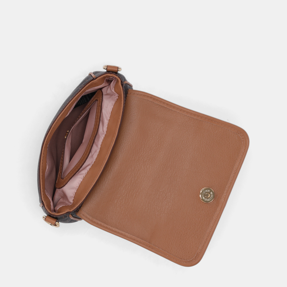 BOLSA SATCHEL PEQUENA MONOGRAMA LL MOCCA BOLSA SATCHEL PEQUENA MONOGRAMA LL MOCCA - 3