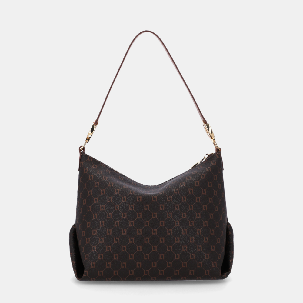 BOLSA HOBO MÉDIA MONOGRAMA LL MOCCA - 1