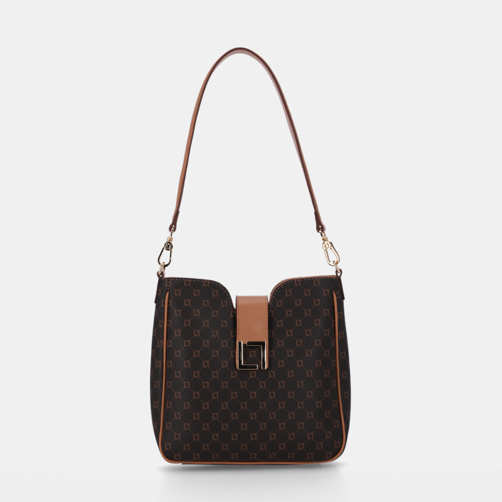 BOLSA TIRACOLO MÉDIA MONOGRAMA LL MOCCA BOLSA TIRACOLO MÉDIA MONOGRAMA LL MOCCA - 0
