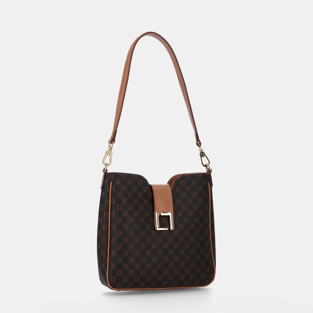 BOLSA TIRACOLO MÉDIA MONOGRAMA LL MOCCA BOLSA TIRACOLO MÉDIA MONOGRAMA LL MOCCA - 2