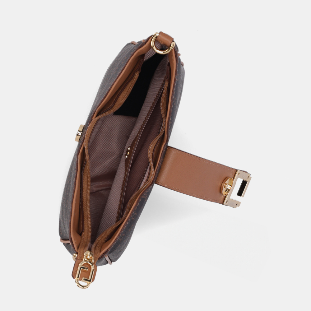 BOLSA TIRACOLO MÉDIA MONOGRAMA LL MOCCA BOLSA TIRACOLO MÉDIA MONOGRAMA LL MOCCA - 3