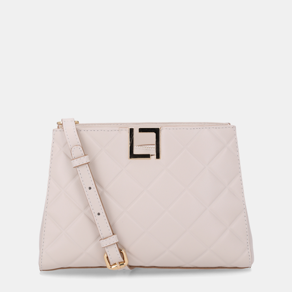 BOLSA TIRACOLO PEQUENA SAARA PANNA - 0