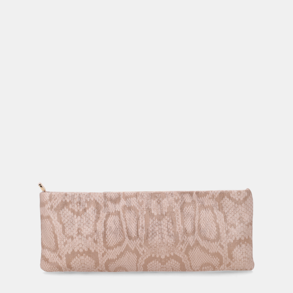 BOLSA CLUTCH MÉDIA SNAKE OURO - 2