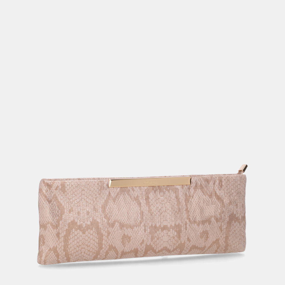 BOLSA CLUTCH MÉDIA SNAKE OURO - 3