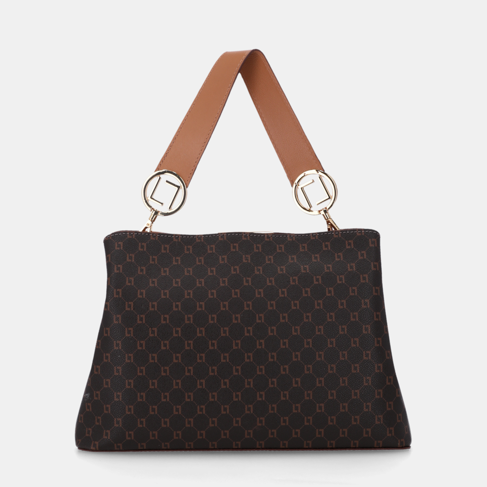 BOLSA TOTE GRANDE MONOGRAMA LL MOCCA - 2