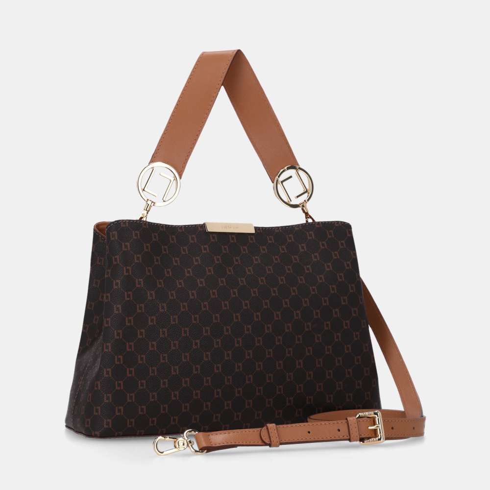 BOLSA TOTE GRANDE MONOGRAMA LL MOCCA - 3