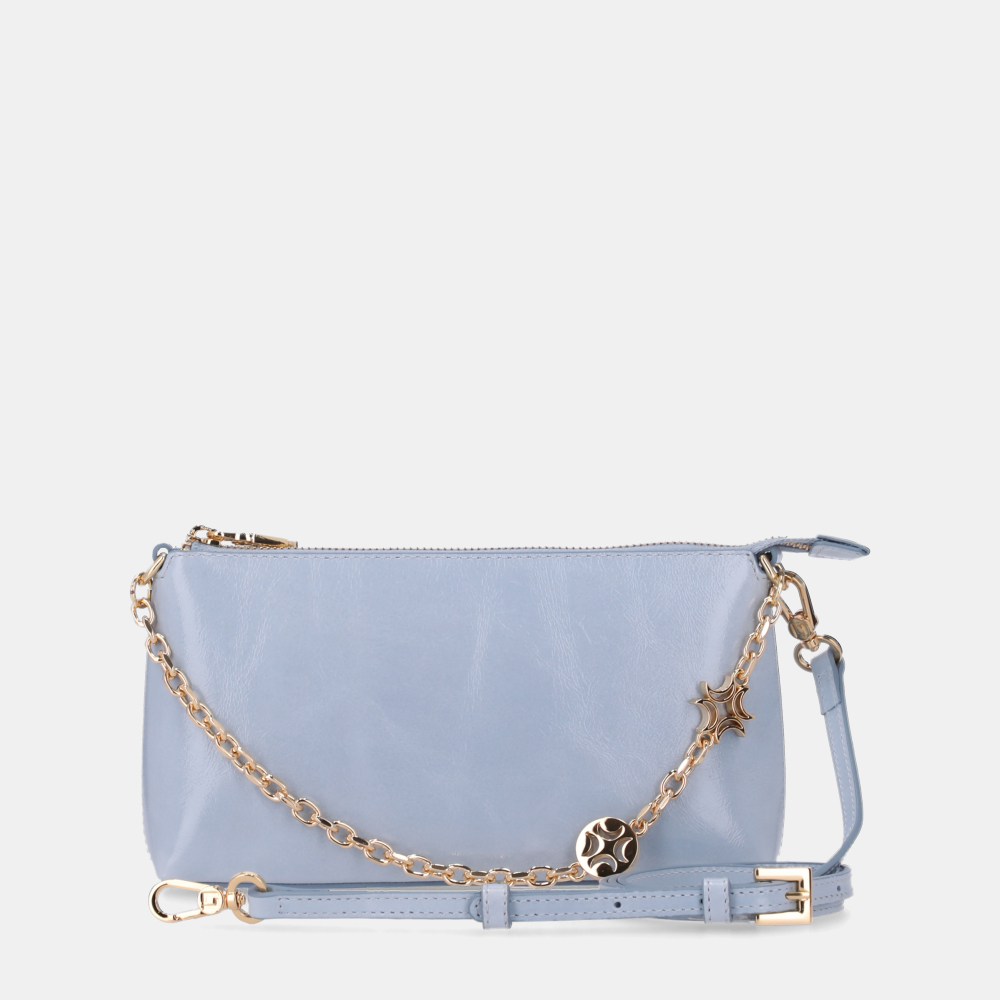 BOLSA TIRACOLO PEQUENA MURANO DENIM - 0