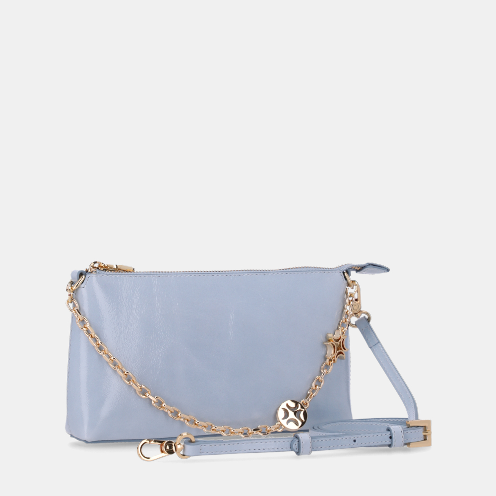 BOLSA TIRACOLO PEQUENA MURANO DENIM - 3