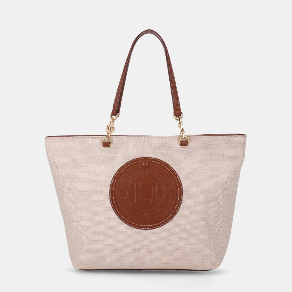 BOLSA SHOPPING EXTRA GRANDE LONA CRU - 0